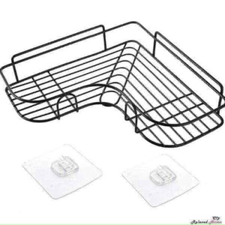 Kệ góc sắt đen gắn tường
