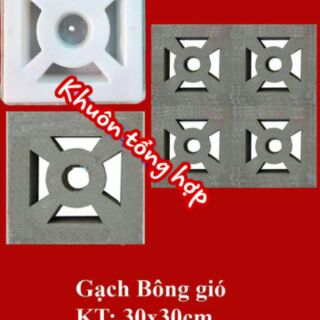 2 Khuôn gạch bông gió 30x30