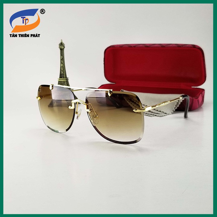 Kính mắt thời trang chống UV TẶNG hộp đựng khăn lau kính Bảo hành 12 tháng