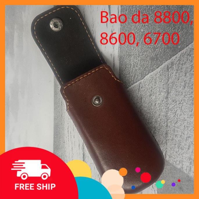 Bao da điện thoại 8800 - Da bò nhập khẩu - Đồ da handmade BV0347  - ATShop2
