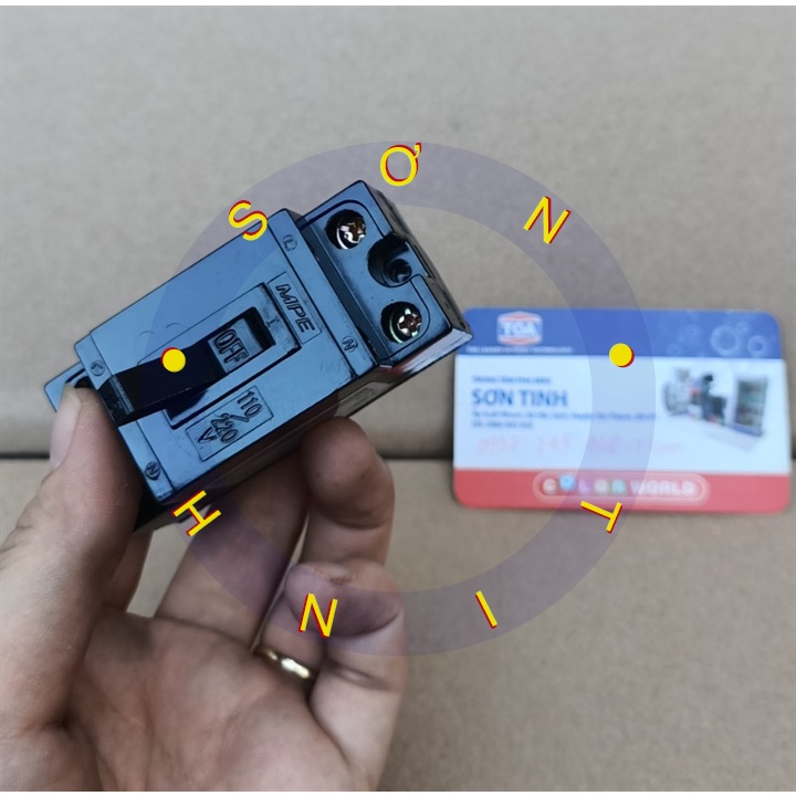 MPE CB CÓC ĐEN15A 20A 30A 40A APTOMAT ÁT TÔ MÁT CẦU DAO ĐIỆN TỰ ĐỘNG SB SAFETY BREAKER CHÍNH HÃNG GIÁ RẺ