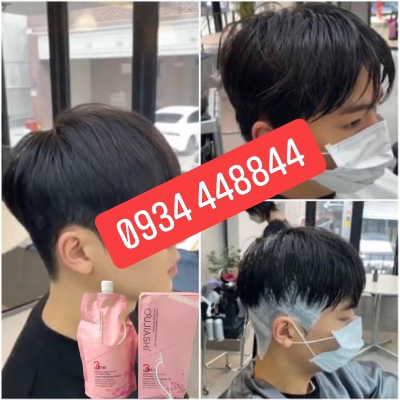 Kem Ép Side Tóc Nam 3 in 1 Hoa Anh Đào Cao Cấp Mới Nhất