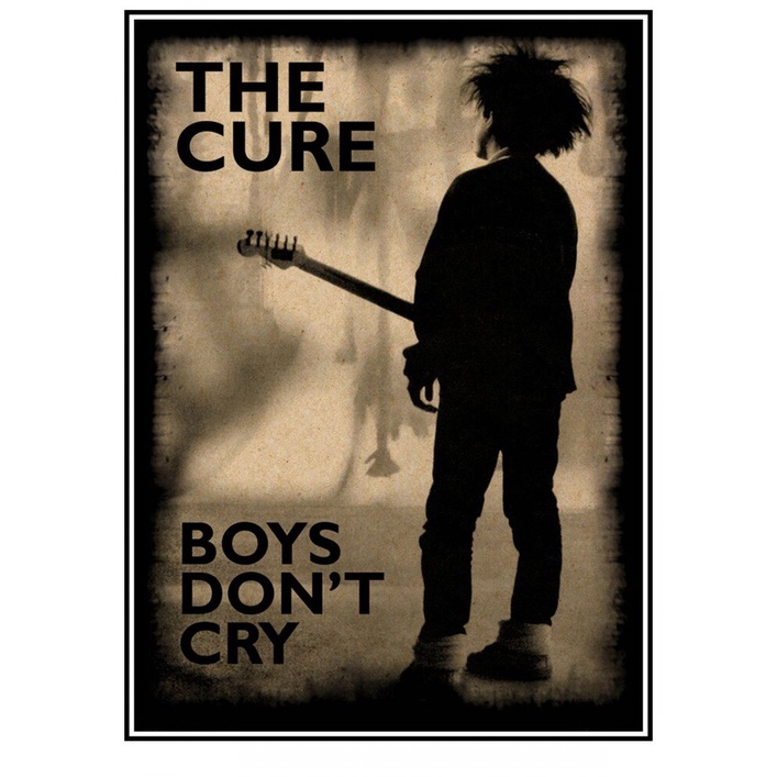 Áp Phích Dán Tường Hình Ngôi Sao Âm Nhạc The Cure Rock Trang Trí Nhà Cửa