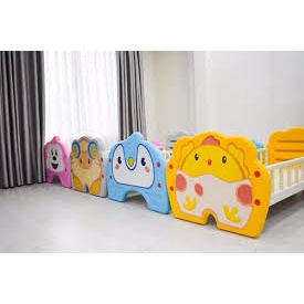 Giường nhựa Holla cho bé từ sơ sinh trở lên kích thước 142x78x61cm hàng chính hãng