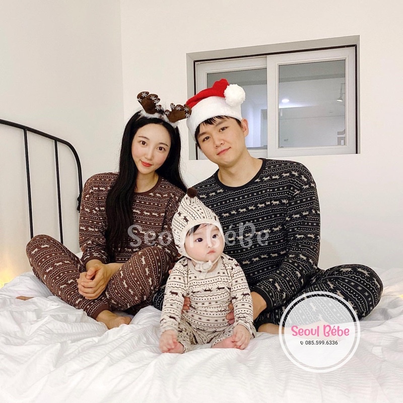 Bộ tuần lộc Peekaboo Max Xmas (bộ rời/ bộ suit) bộ Noel Christmas Peekaboo(không kèm mũ)