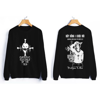 Áo sweater Ace One Piece siêu ngầu giá rẻ