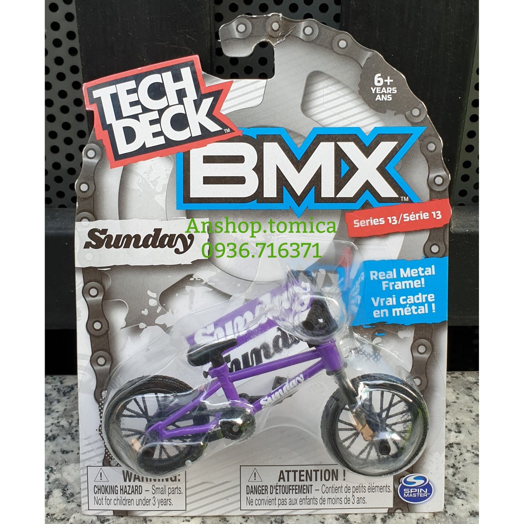 Mô hình xe đạp Tech Dech BMX Spin Master - Canada