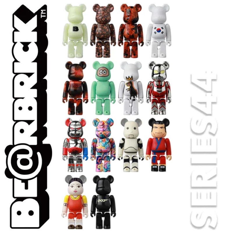 Mô hình Bearbrick series 44 - Chính hãng Medicom Toy Nhật Bản