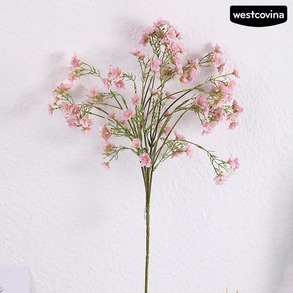 [Hot]⚘Bó Hoa Gypsophila Giả Bằng Lụa Nhiều Màu Sắc Dùng Trang Trí Nhà Cửa