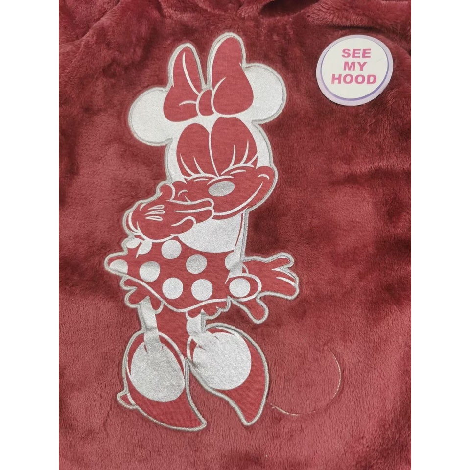 Bộ băng lông thu đông quần cotton mickey cho bé gái đáng yêu