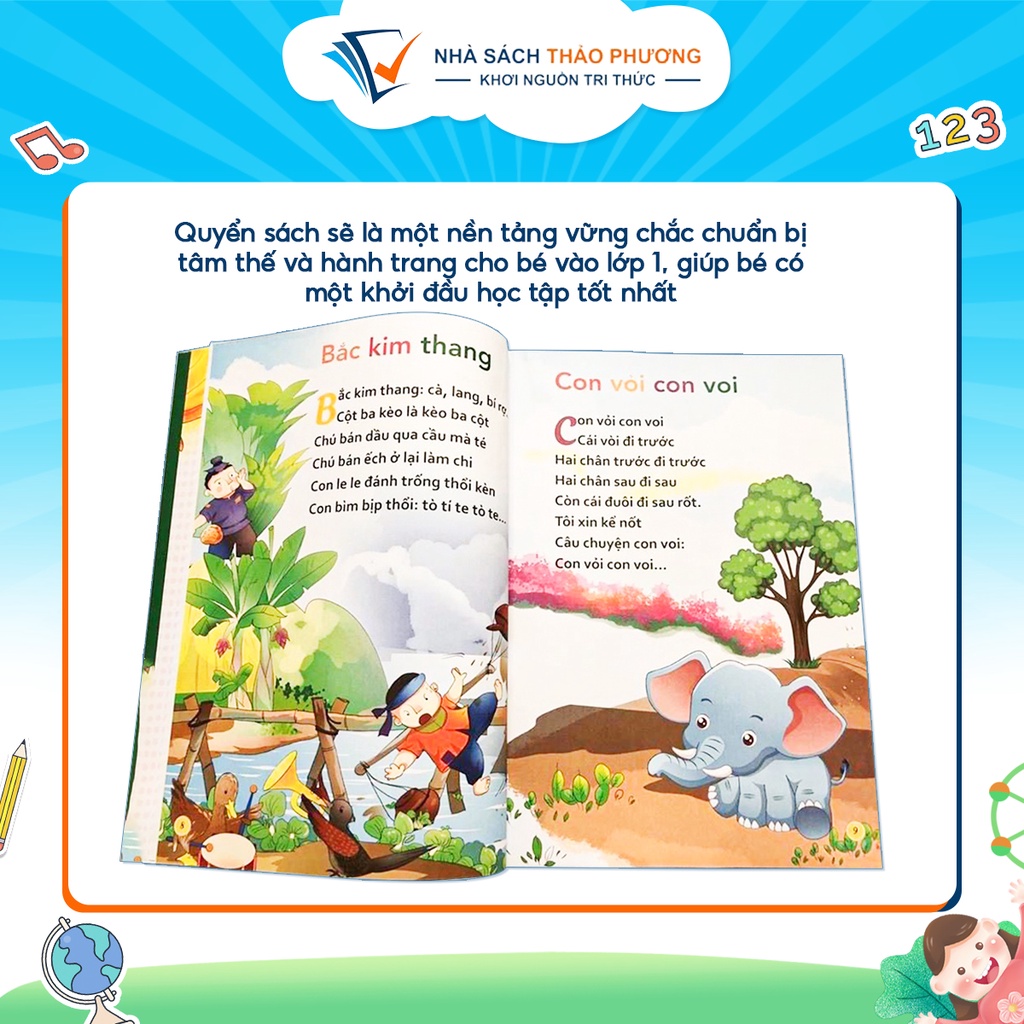 Sách - Đồng Dao Thơ - Truyện cho bé tập nói