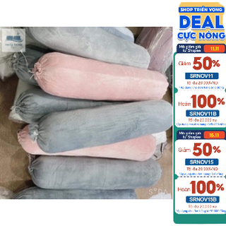 Vỏ gối ôm nỉ nhung 35x100cm có dây buộc , vỏ gối ôm các loại