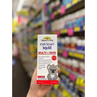 Ki d's smart liquid multi+ iron 200ml