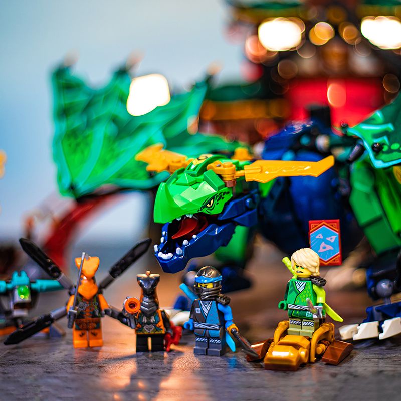 Đồ Chơi Lắp Ráp Ninjago Series Lloyd 'S Legendary Dragon Ninja 2022