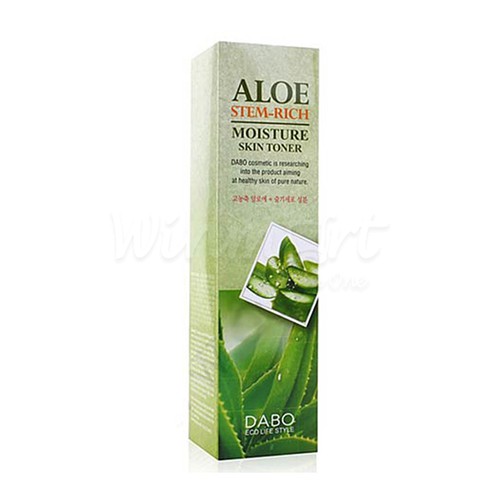 Nước hoa hồng toner lô hộ trắng da Aloe Hàn quốc 150ml/ Hộp Và 1 gói tẩy da chết Apple Beauskin Hàn quốc 3ml/gói