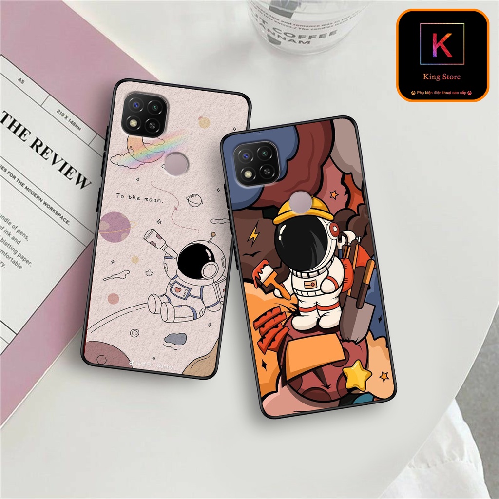 Ốp lưng Xiaomi Redmi 9 - Redmi 9A - Redmi 9C - Redmi 9T - Ốp in hình Phi hành gia cực hot