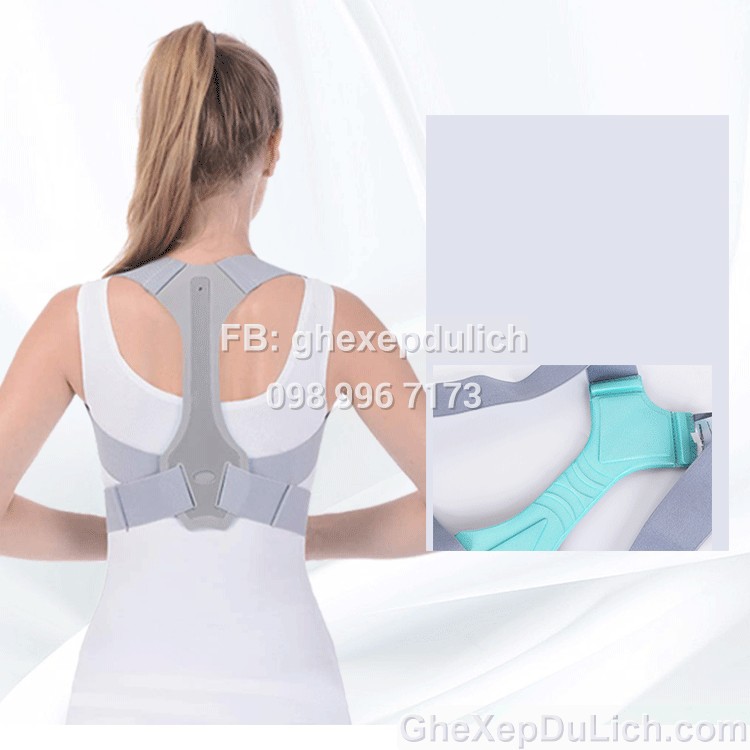 Đai Chống Gù Lưng Loại Cao Cấp Có Nẹp Cho Phụ Nữ, Trẻ Em, Nam Giới