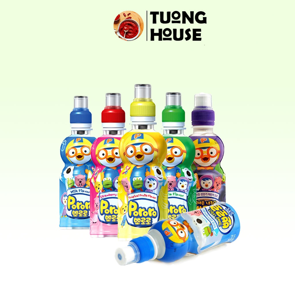 Nước trái cây Pororo Hàn Quốc (thùng 24 chai 235ml)