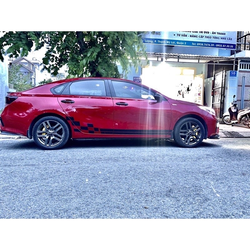 Ốp Má Phanh Brembo Bas Gài Chất Liệu Nhôm lắp Cerato 2019 2022