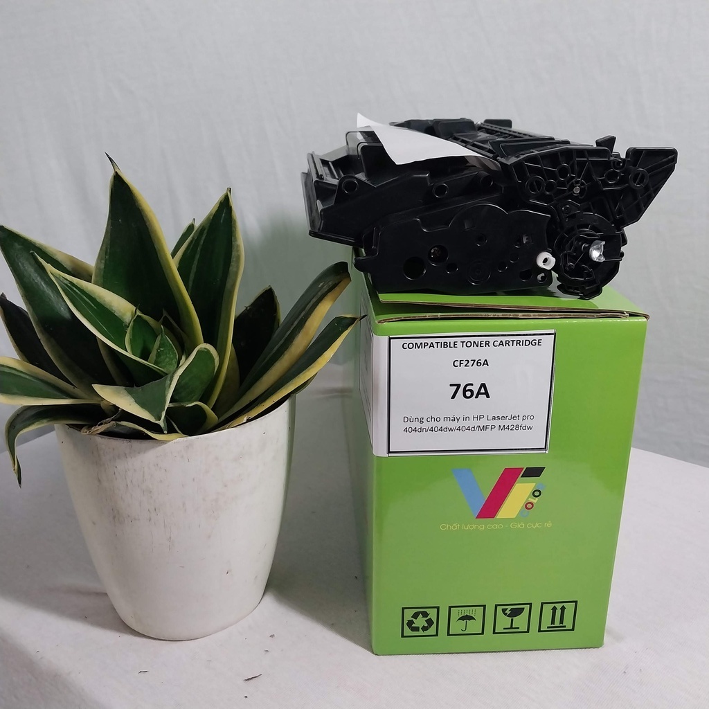 Hộp mực 76A CF276A có chip, có lỗ nạp thải, Hộp mực máy in HP M304/ M404/ MFP M428