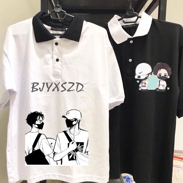 Áo Tiêu Chiến vương nhất bác 🌺 FREESHIP 🌺 Áo Polo bjyxszd bác quân nhất tiêu