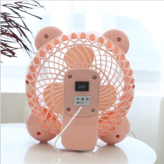 Quạt để bàn mini đầu usb dễ thương