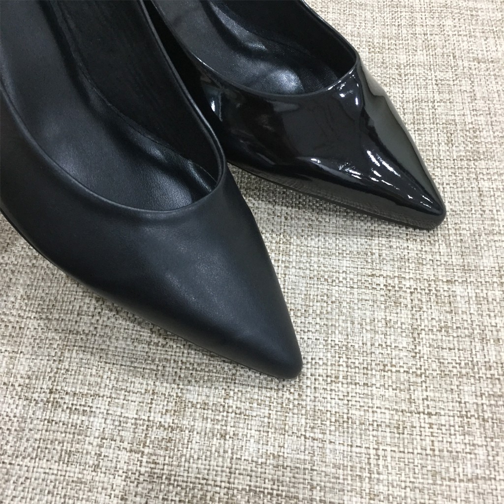 [RẺ VÔ ĐỊCH] Giày cao gót nữ truyền thống 5cm gót nhọn mũi nhọn - sử dụng forrm giày xuất khẩu EU SrM830