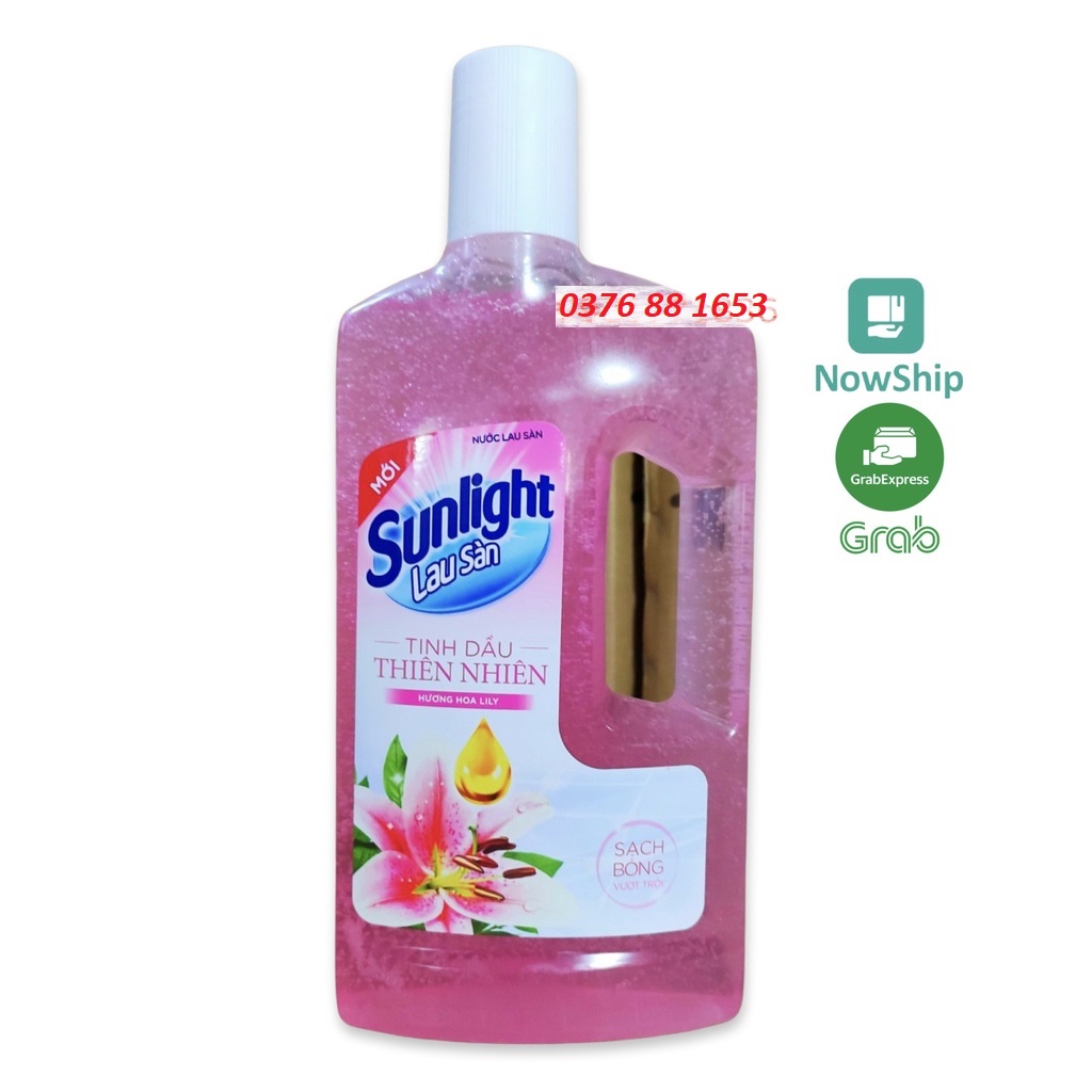 [Hoả Tốc] Nước lau sàn Sunlight (Hương Hoa Diên Vỹ (Hoa Hạ) Xanh Lá, Hồng Lily, Thiên Nhiên Trắng, Thiên Thảo Vàng 1kg
