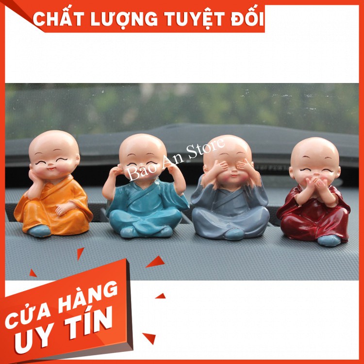 (Sỉ IB)Bộ tượng chú tiểu tứ không (gồm 4 chú tiểu)Nội địa trung