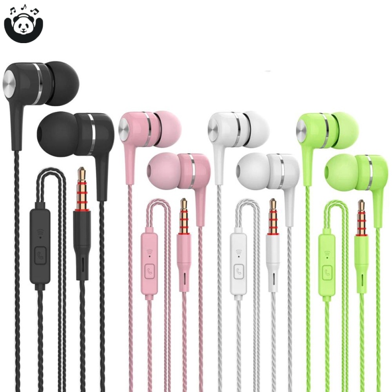 Tai nghe nhét tai S12 giắc cắm 3.5mm có micro thiết kế thể thao năng động