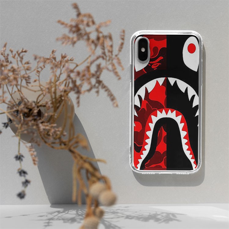 Ốp di động Bape on Iphone 7/7Plus/8/8Plus/X/Xs/Xs Max/11/11 Promax/12/12 Promax BAPPOD00187