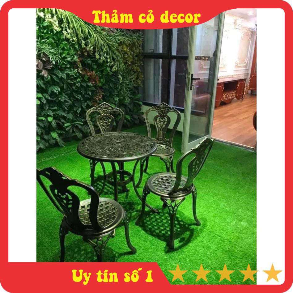 Thảm cỏ nhân tạo cao 2cm (1m2), thảm cỏ giả, chất lượng nhựa PVC cao cấp, an toàn với môi trường , hàng chuẩn