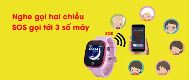 Đồng hồ thông minh chịu nước, có camera WONLEX GW400X