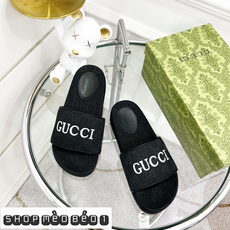 Dép gc quai ngang hoạ tiết fullbox