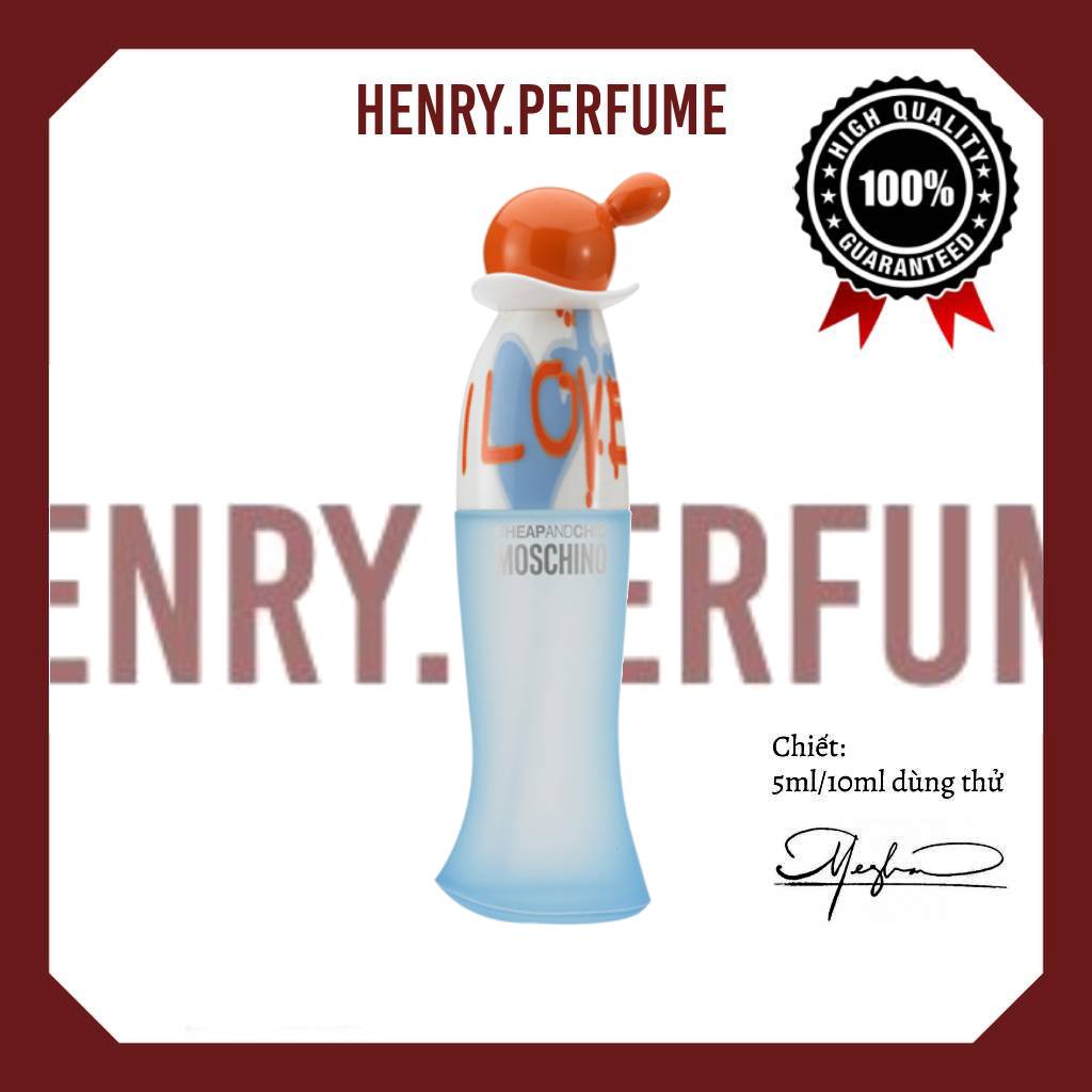 ⛅ Nước Hoa Moschino Cheap And Chic I Love Love 5ml/10ml/20ml ®️