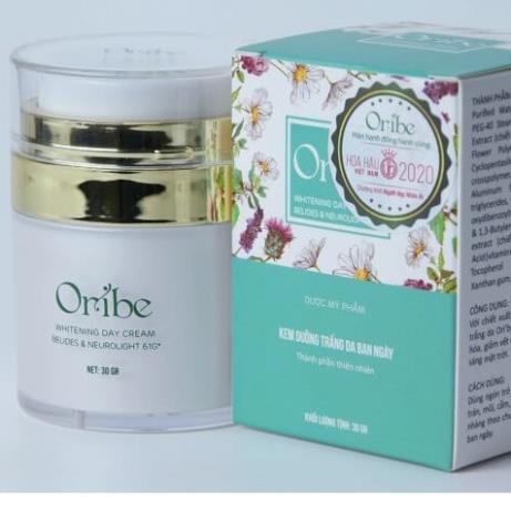 Kem dưỡng trắng da ban ngày Oribe 30g  hỗ trợ dưỡng trắng da giữ ẩm chống nắng, làm mịn và đều màu da, giúp da căng bóng
