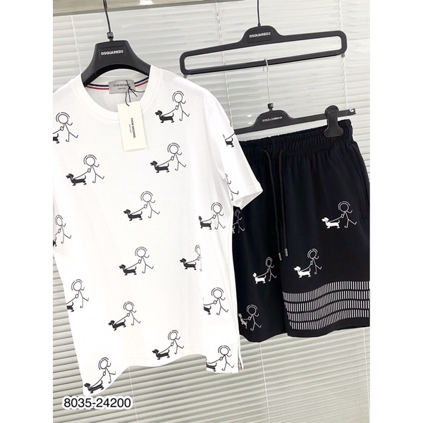 Bộ Quần Áo NamThom Cao Cấp Siêu Đẹp - Bộ Thể Thao Thom Nam Chó Cực Chất