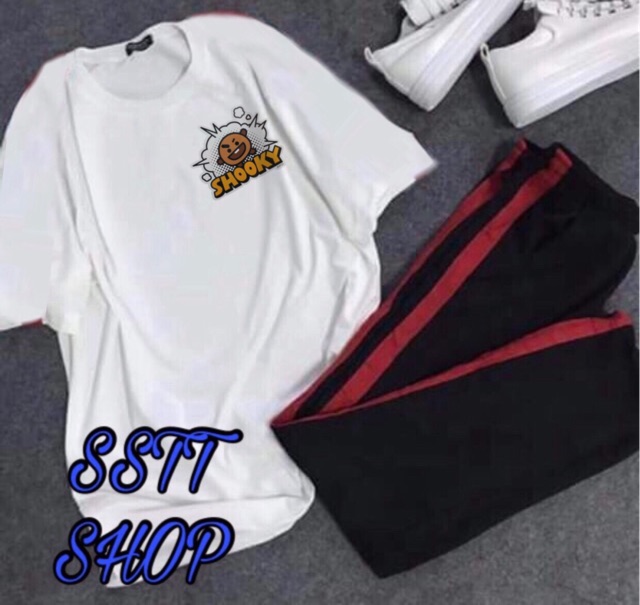 Set BTS BT21 Sọc đỏ