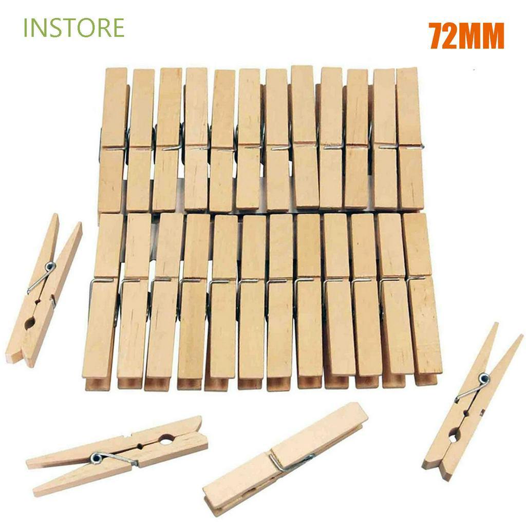 Kẹp gỗ phơi quần áo sử dụng đa năng 72mm