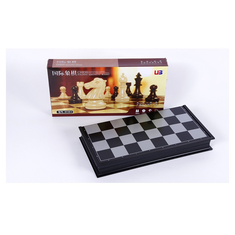 Bộ bàn cờ vua 25cm loại cao cấp màu Vàng -Bạc