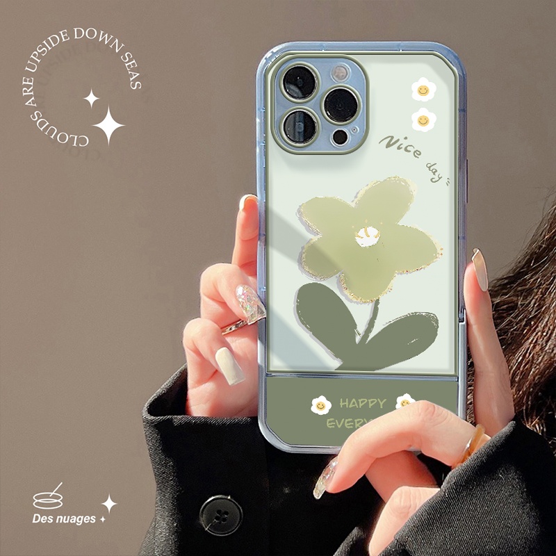 Ốp Điện Thoại TPU Silicone Mềm Trong Suốt Họa Tiết Hoa Cho IPhone 13 11 12 Pro MAX XR XS MAX X 8 7 Plus 6 6S SE 2020