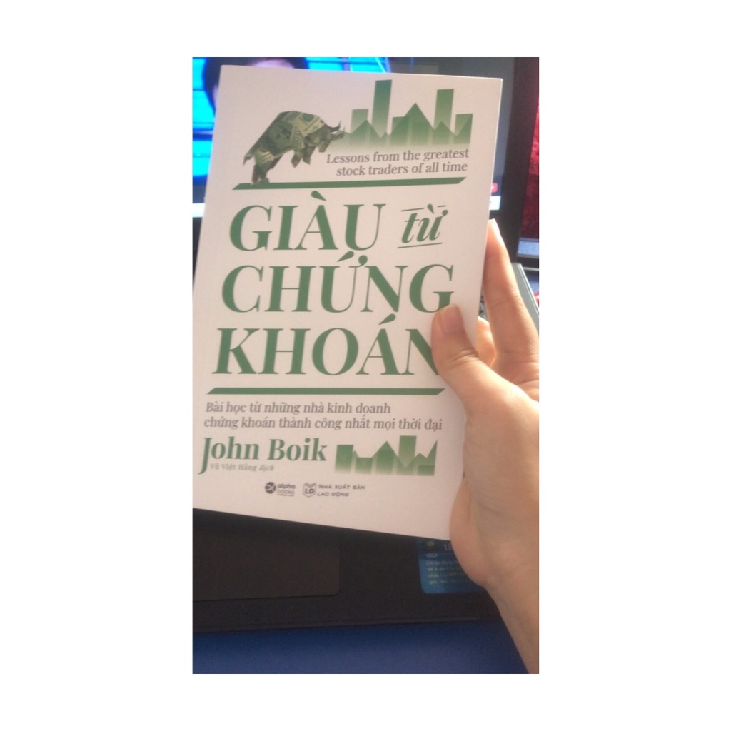 Sách - Giàu từ chứng khoán - Alpha Books