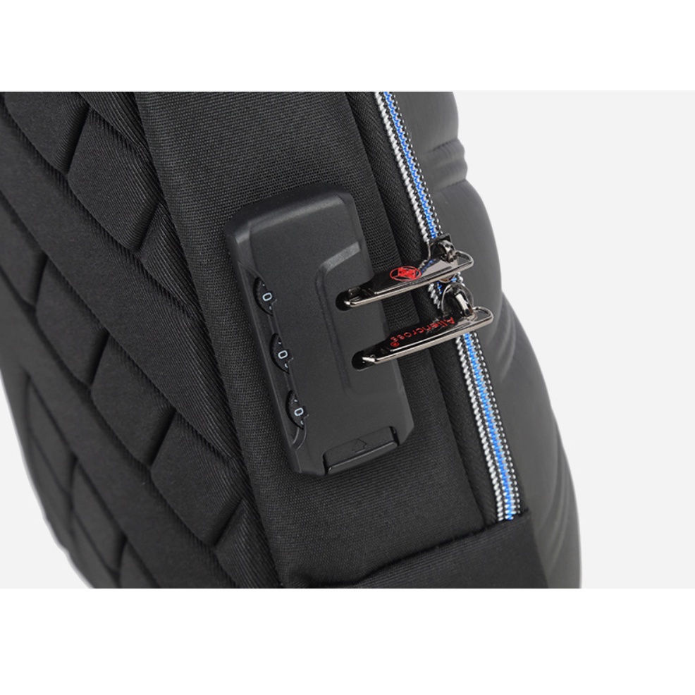 Túi đeo chéo nam tích hợp khóa chống trộm chống nước cao cấp phong cách mới