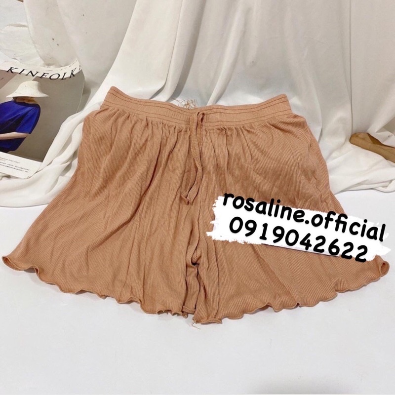 (q2747) quần đùi ulzzang gân tăm ngắn mặc nhà đơn giản thoáng mát eo co dãn | BigBuy360 - bigbuy360.vn