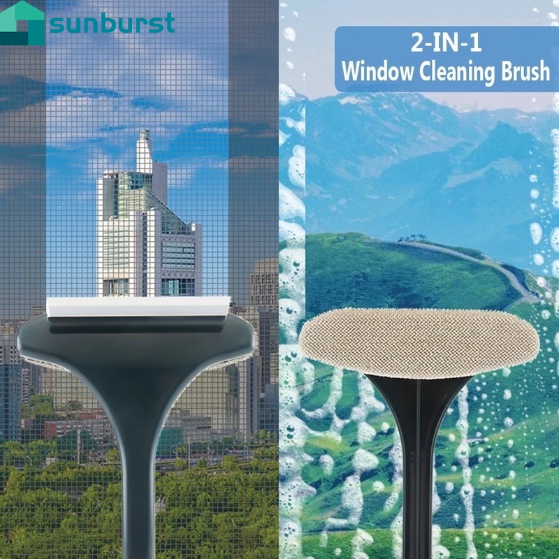 Cọ vệ sinh cửa kính 2 trong 1 tiện lợi