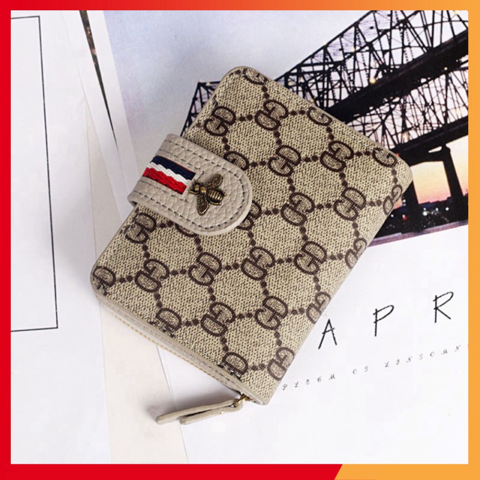 Ví nữ mini cao cấp nhỏ nhiều ngăn gấp 3 cute dễ thương đựng tiền giá rẻ