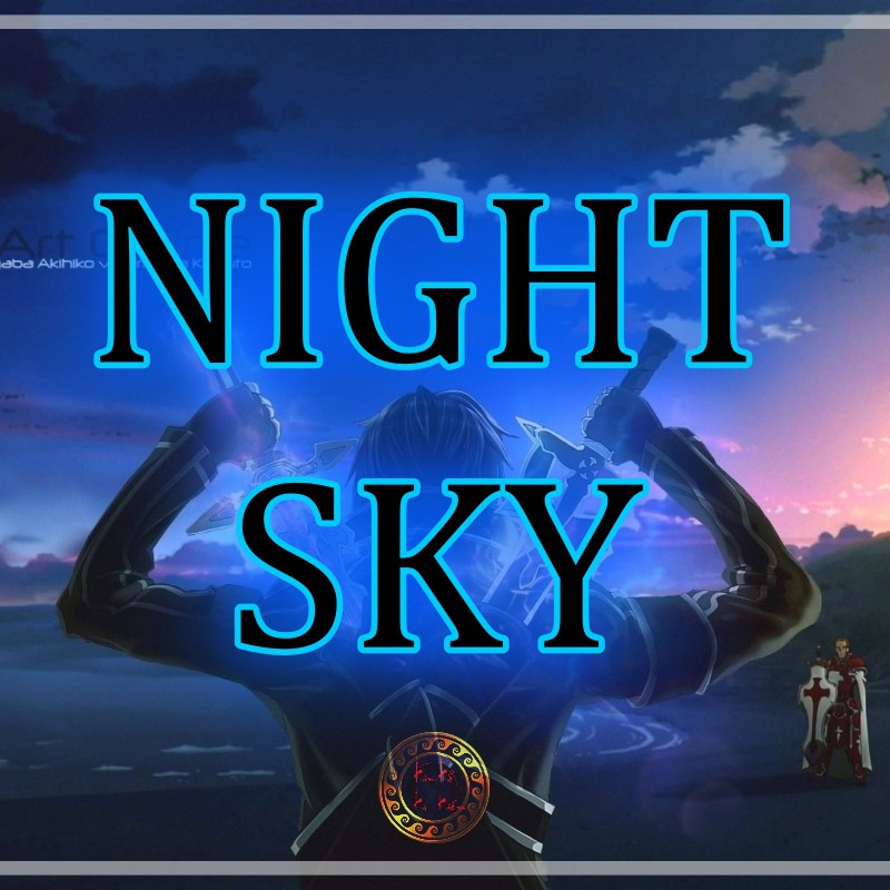 Mô hình Night Sky Sword - Dạ Không Kiếm - Zwarte Nachthemel- Sword Art Online