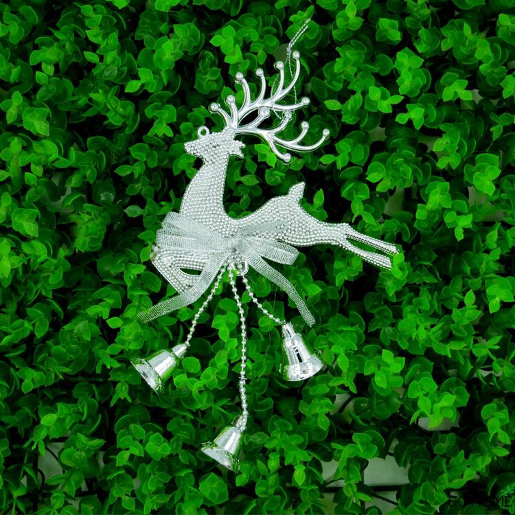 ♨G-H-Home Christmas Tree Ornament Deer Chital Hanging Xmas Baubles Party