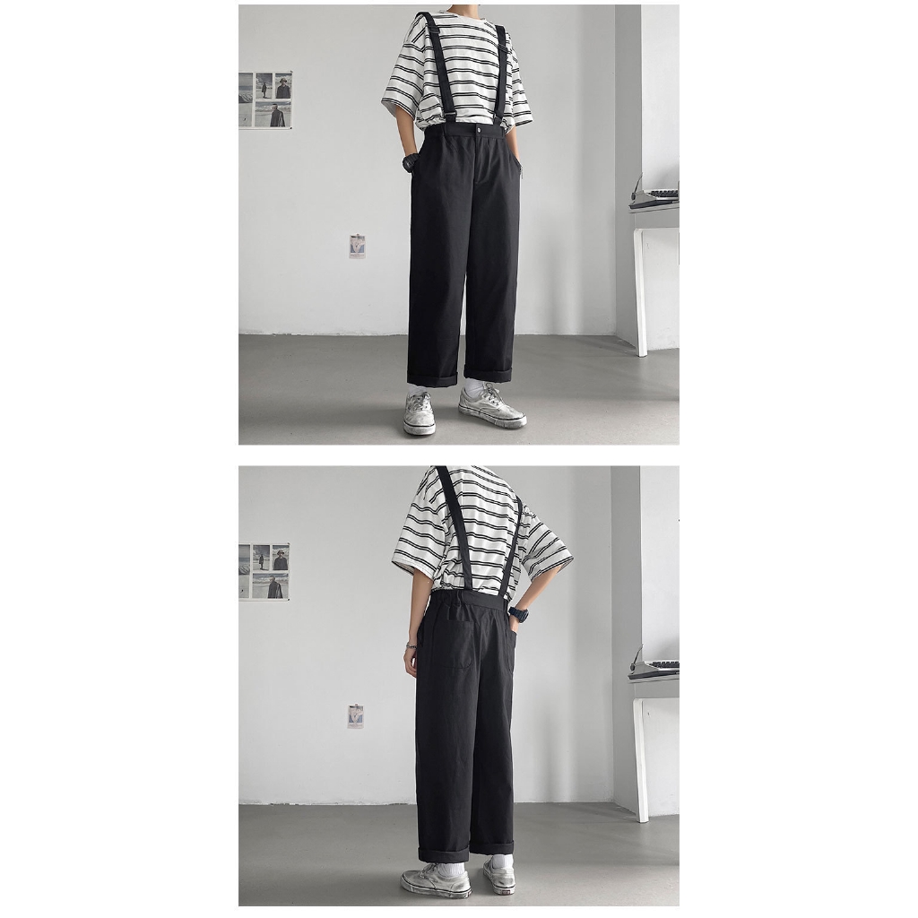 Quần Yếm Dáng Rộng Thoáng Khí Thời Trang Cá Tính | BigBuy360 - bigbuy360.vn