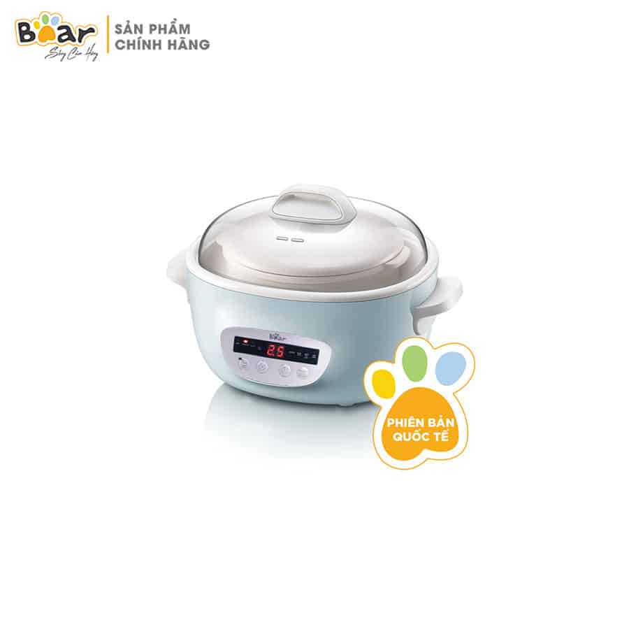 Nồi nấu cháo chậm Bear 2.5L SUBE003 / Bear SUBE002 / Bear SUBE001 / Bear DDZ-C25E1 ,Bảo hành 18 tháng